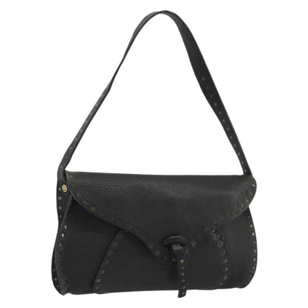 Gucci Shoulder Leather Black Leather Shoulder Bag Bag